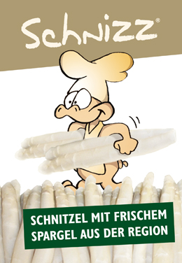 Spargelschnitzel nur f�r kurze Zeit
